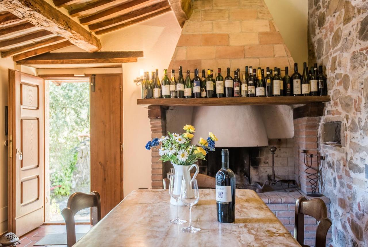 Appartamento Gemma Bianca-Tavoleto Castiglione dʼOrcia Екстериор снимка