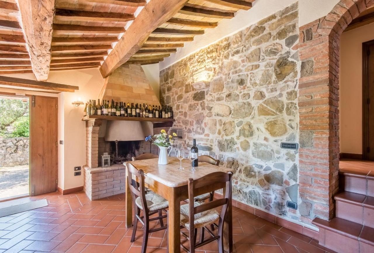 Appartamento Gemma Bianca-Tavoleto Castiglione dʼOrcia Екстериор снимка