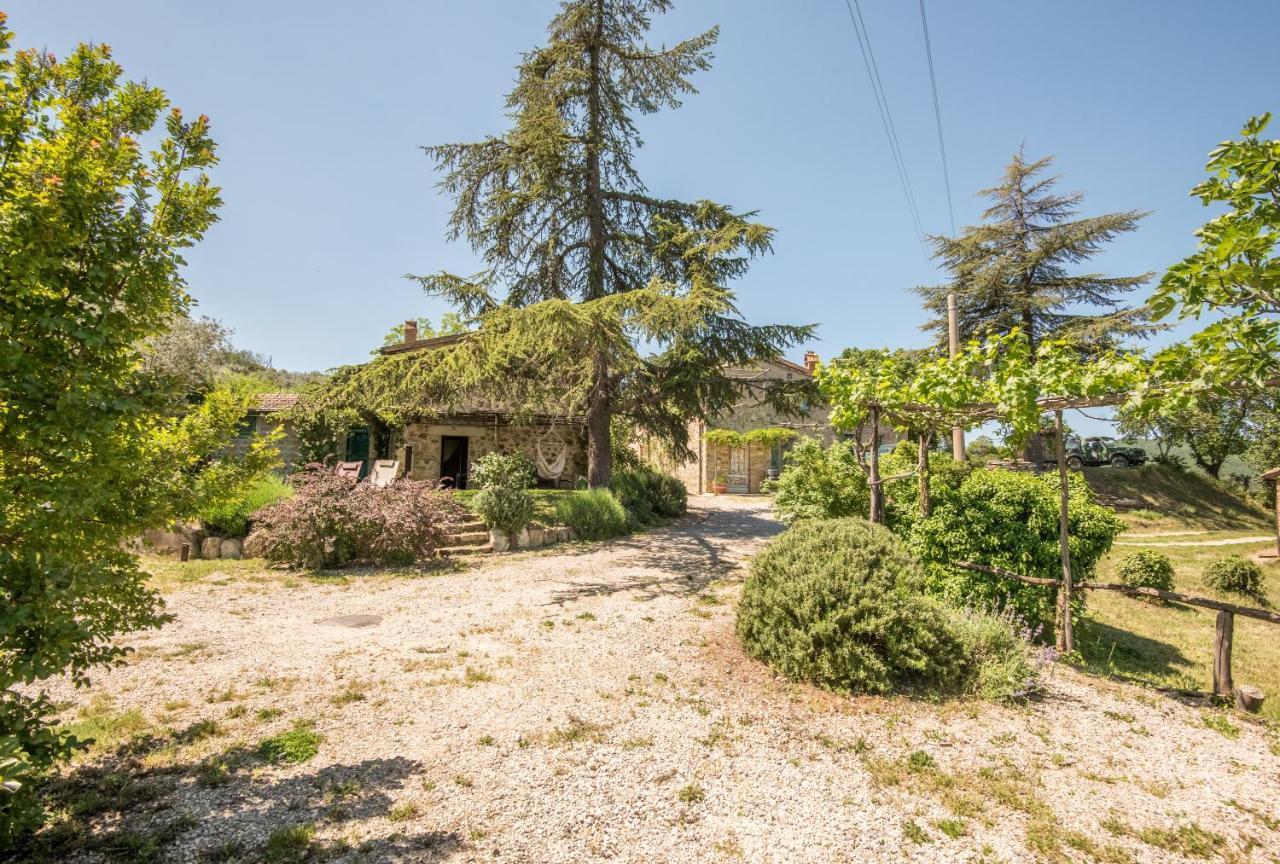 Appartamento Gemma Bianca-Tavoleto Castiglione dʼOrcia Екстериор снимка