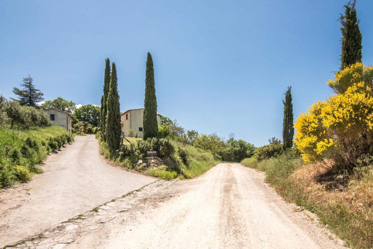 Appartamento Gemma Bianca-Tavoleto Castiglione dʼOrcia Екстериор снимка