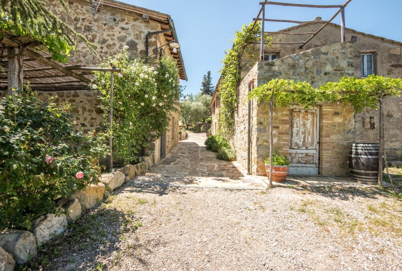 Appartamento Gemma Bianca-Tavoleto Castiglione dʼOrcia Екстериор снимка