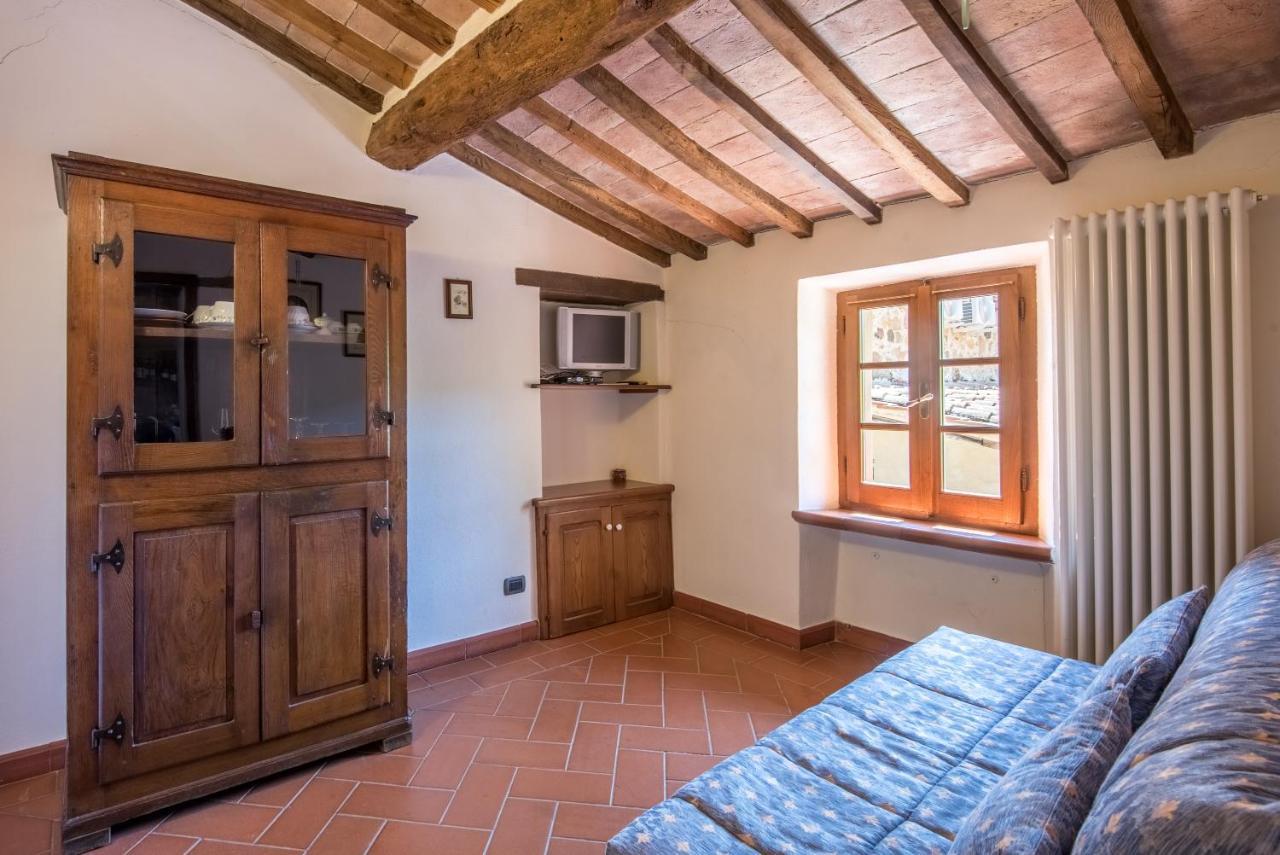 Appartamento Gemma Bianca-Tavoleto Castiglione dʼOrcia Екстериор снимка