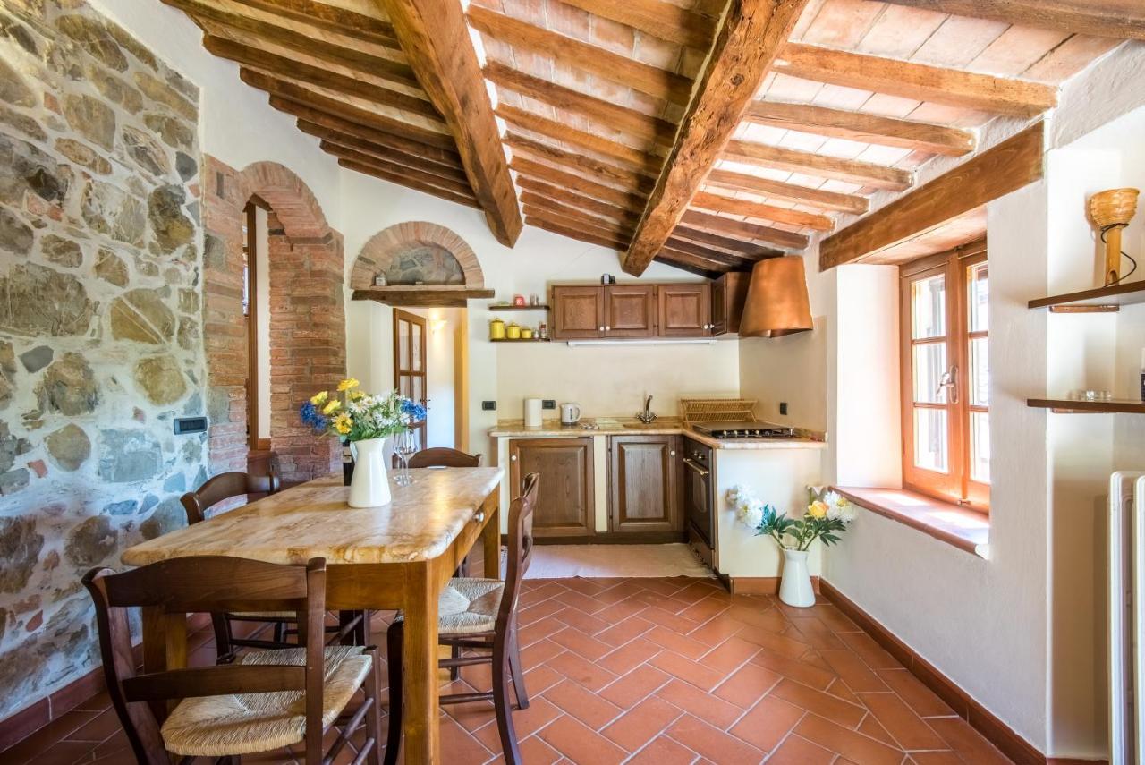 Appartamento Gemma Bianca-Tavoleto Castiglione dʼOrcia Екстериор снимка