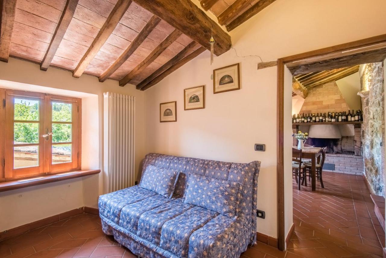 Appartamento Gemma Bianca-Tavoleto Castiglione dʼOrcia Екстериор снимка